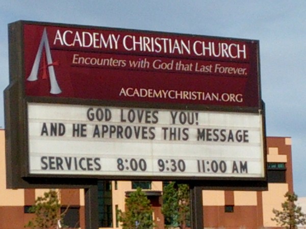 God approves this message249